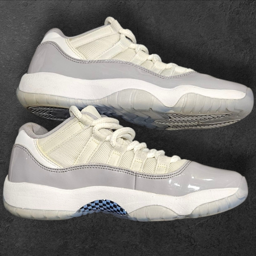 Nike Jordan 11 Retro Low Cement Grey (GS) (528896-140) - Size 4Y
